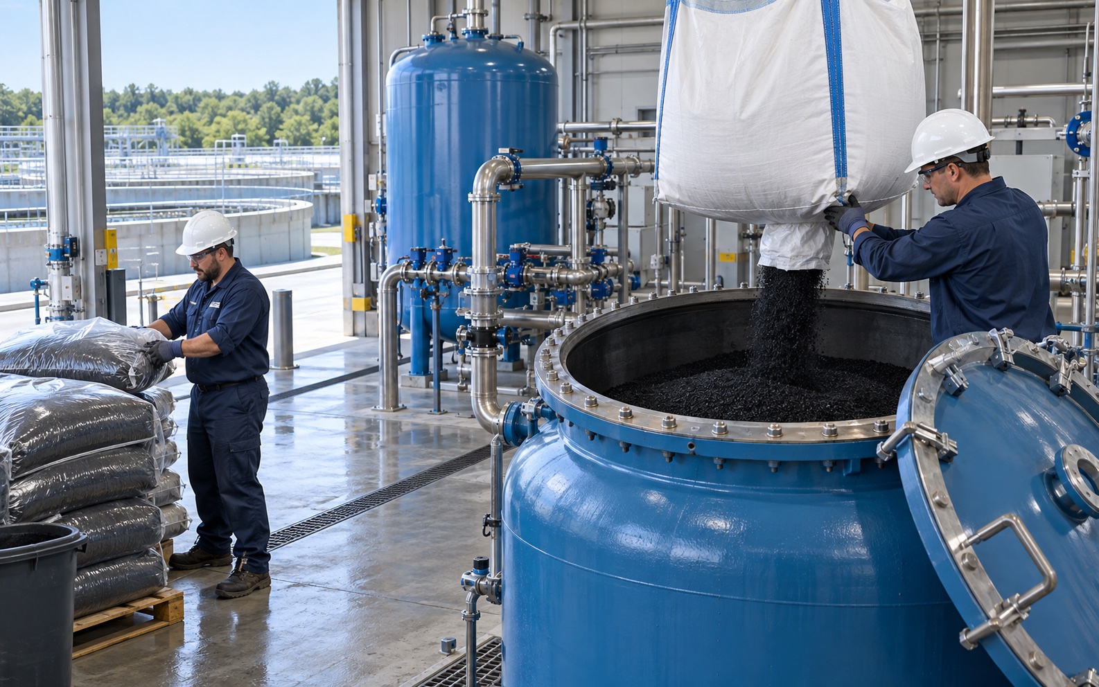 Activated Carbon Media Replacement solution by World Technologies