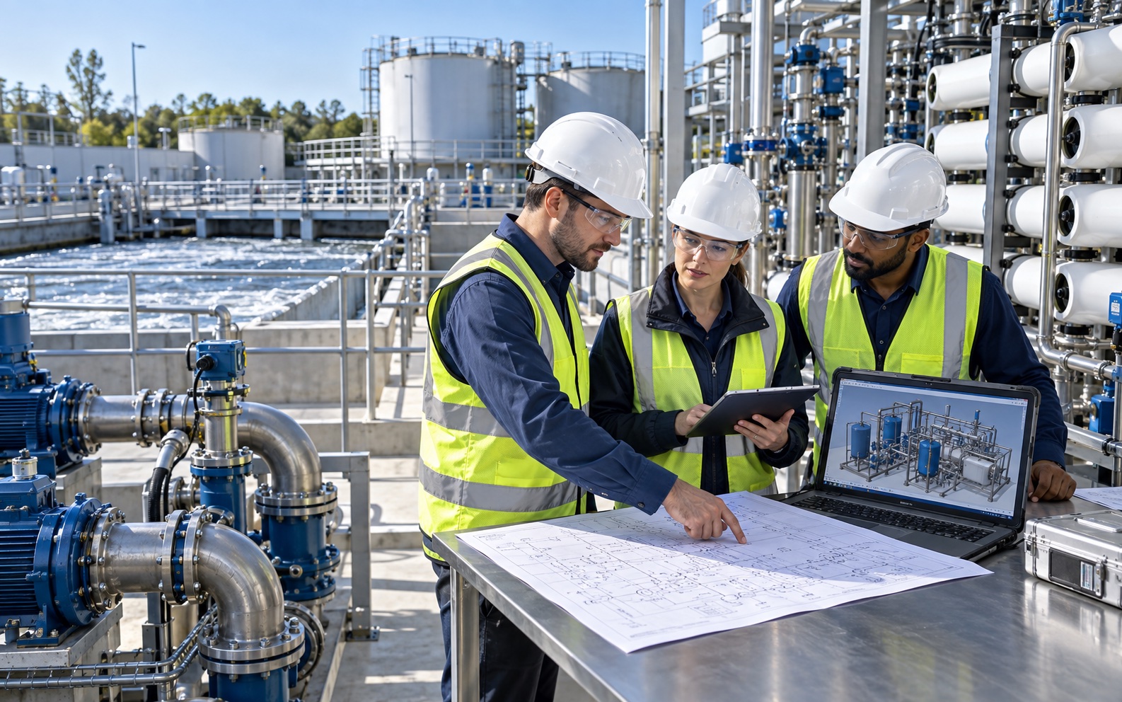 Water and Wastewater Process Engineering solution by World Technologies