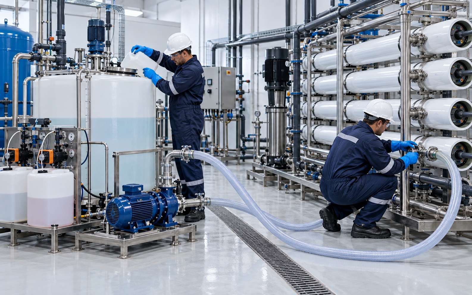 RO Plant CIP Cleaning solution by World Technologies