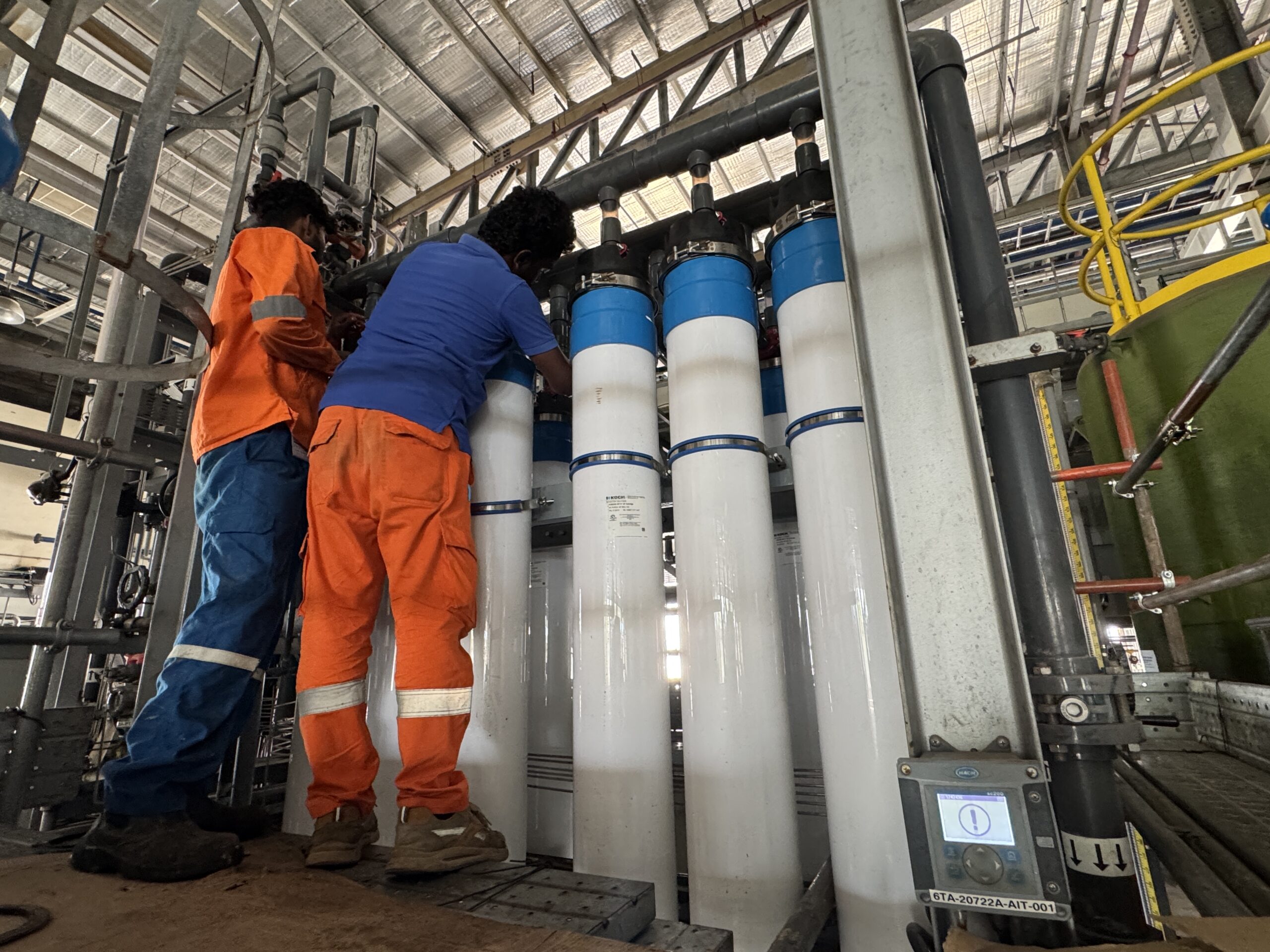 UF Membrane Installation