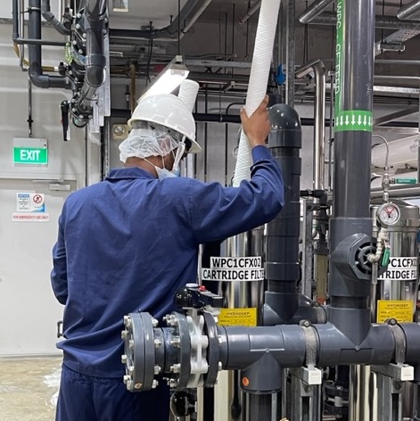CIP Cleaning of RO Plant